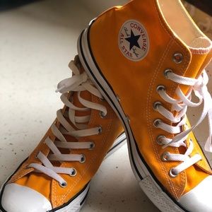 Chuck Taylor’s Orange Converse